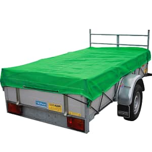 Fine mesh trailer cover net